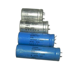 SPRAGUE Capacitor 7.5V 7600UF, Refrigeration parts