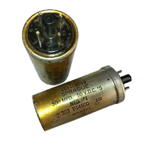 SPRAGUE Capacitor CE51C501G, Refrigeration parts