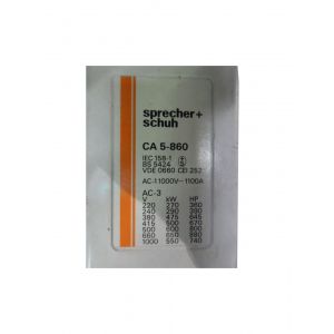 SPRECHER+SCHUH Contactor CA5-860-22-120, Refrigeration parts