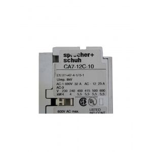 SPRECHER+SCHUH Contactor CA7-12C-10, Refrigeration parts