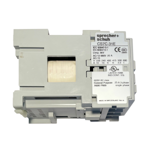 SPRECHER+SCHUH Contactor CS7C-31E, Refrigeration parts