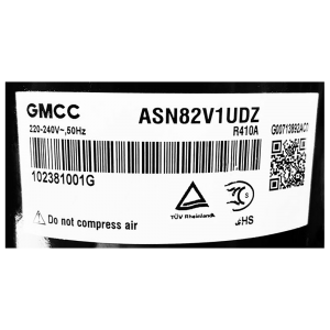 Toshiba Compressor ASN82V1UDZ, Refrigeration parts