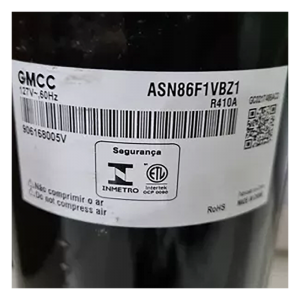 Toshiba Compressor ASN86F1VBZ1, Refrigeration parts