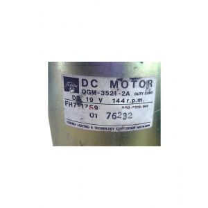 TOSHIBA Electric Motor DGM-3521-2A, Refrigeration parts