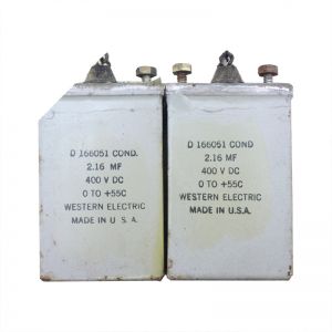 WESTERN ELECTRIC Capacitor WE 2.16MF 400V, Refrigeration parts