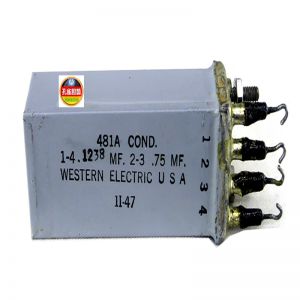 WESTERN ELECTRIC Capacitor WE 481ACOND, Refrigeration parts