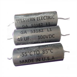 WESTERN ELECTRIC Capacitor WE 49UF 100V, Refrigeration parts