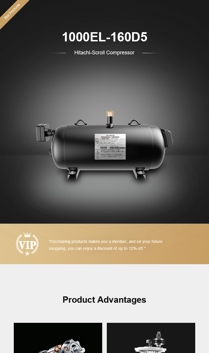 Hitachi Compressor 1000EL-160D5, technical parameters pdf, structure diagram