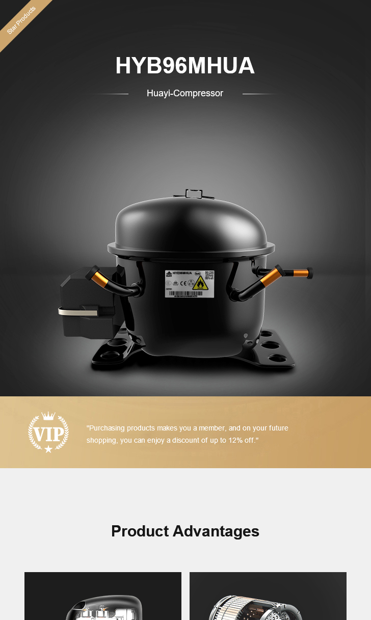 Huayi Compressor HYB96MHUa, technical parameters pdf, structure diagram