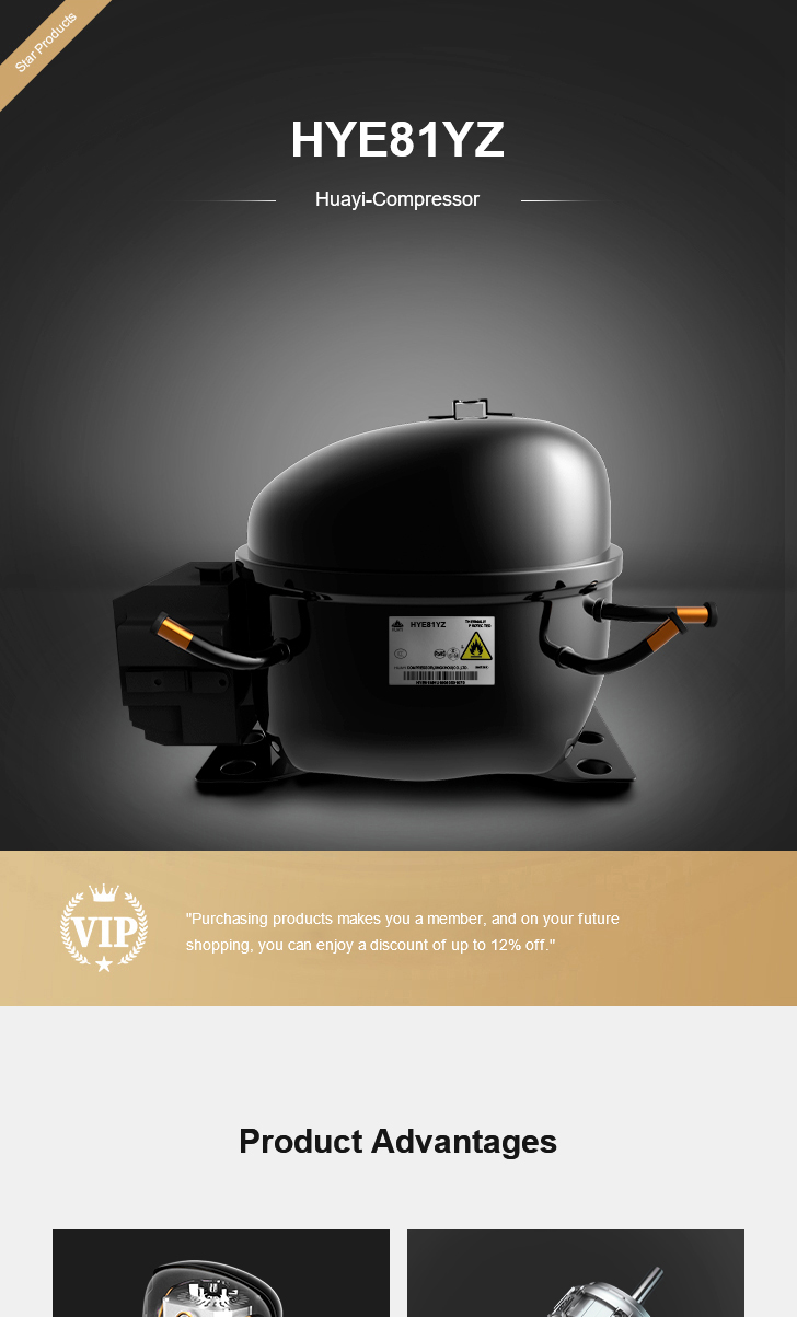 Huayi Compressor HYE81YZ, technical parameters pdf, structure diagram