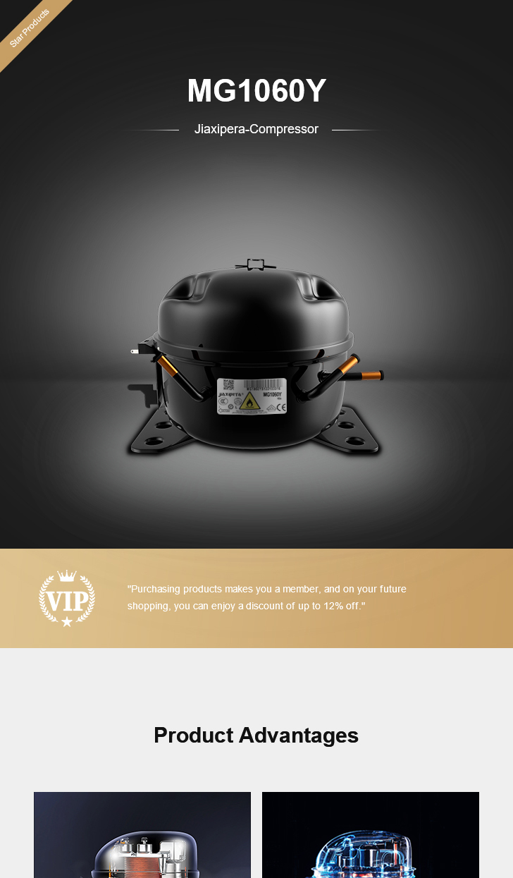 jiaxipera Compressor MG1060Y, technical parameters pdf, structure diagram