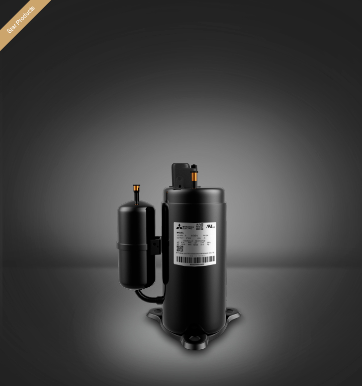 Mitsubishi Compressor RB174YNL, technical parameters pdf, structure diagram