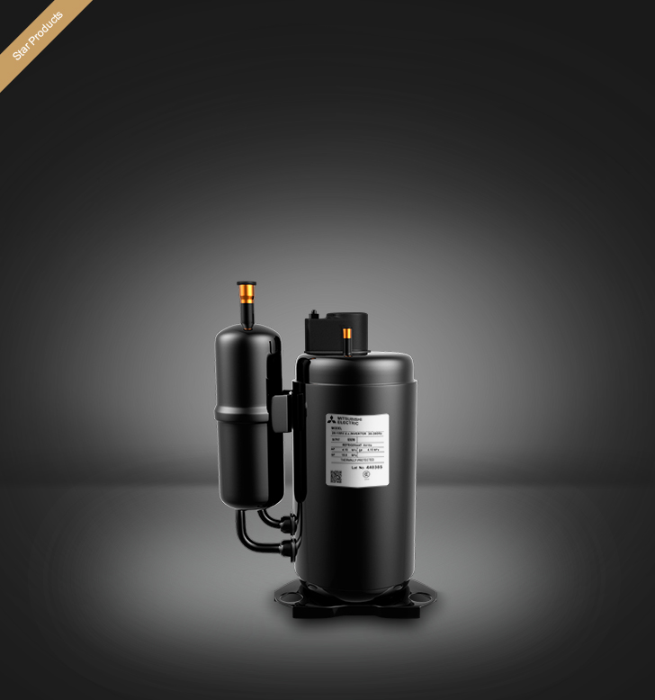 Mitsubishi Compressor SNB130FGCMC, technical parameters pdf, structure diagram