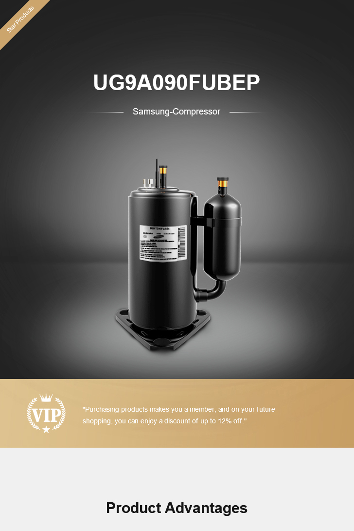 Samsung Compressor UG9A090FUBEP, technical parameters pdf, structure diagram