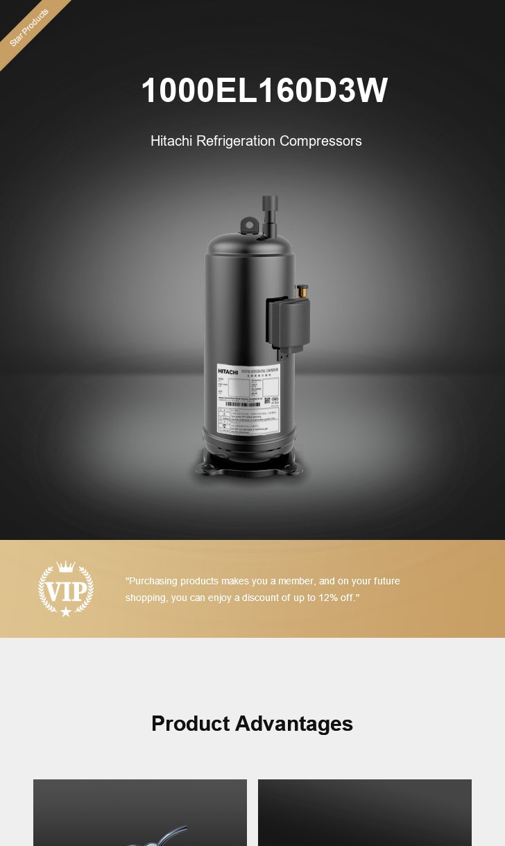 Hitachi Compressor 1000EL160D3W, technical parameters pdf, structure diagram