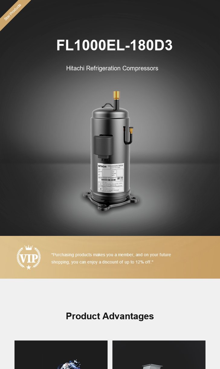 Hitachi Compressor FL1000EL-180D3, technical parameters pdf, structure diagram