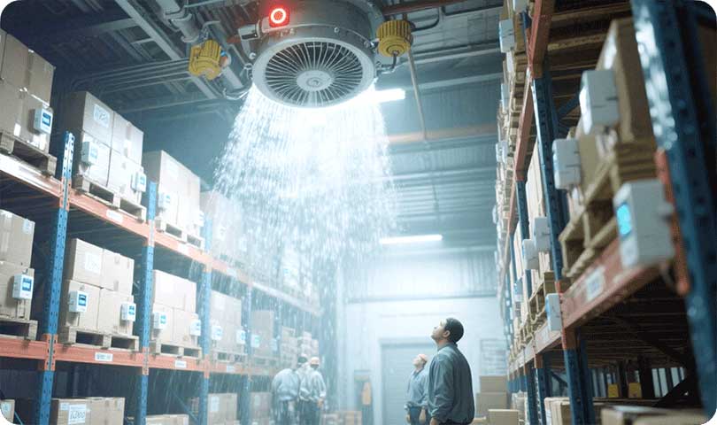 Navarra Frozen Vegetables Company's full-process intelligent cold storage