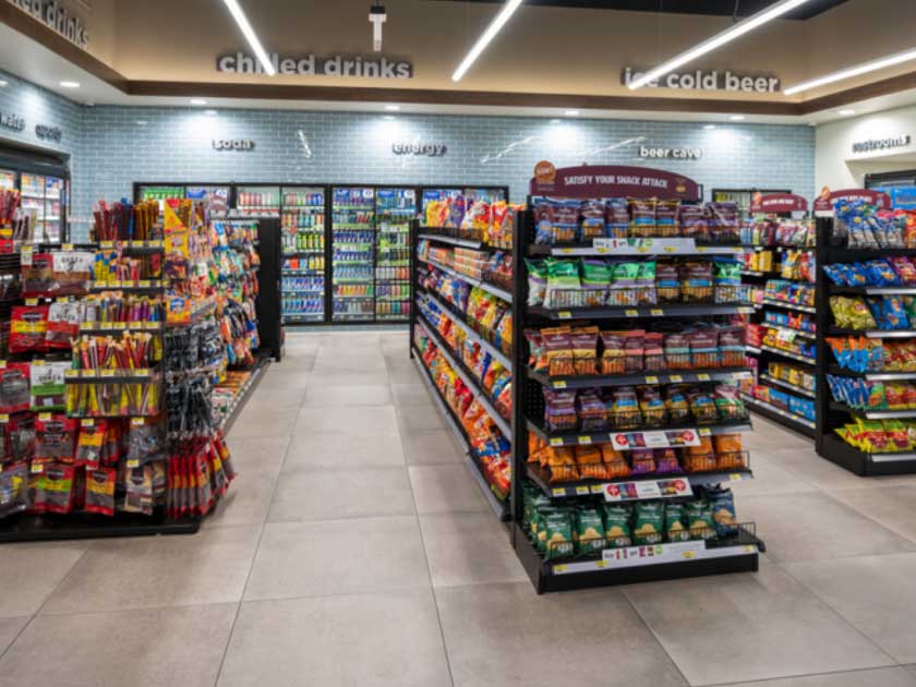 QuikStop convenience store & gas station refrigeration system